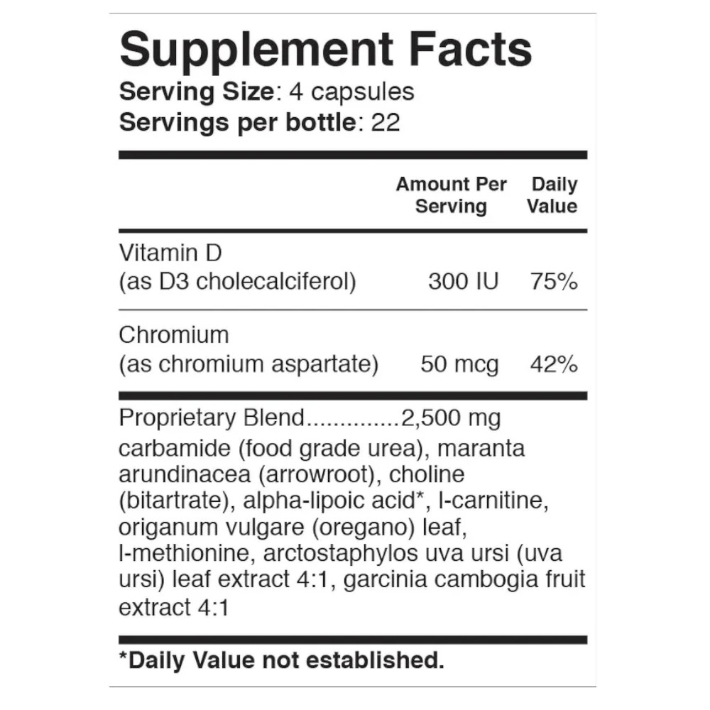 Klenz Ingredients - 90 capsules - VerVita